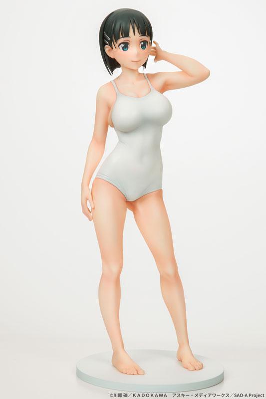 Sword Art Online Suguha Kirigaya White School Swimsuit ver. 1/7 Complete Figure product