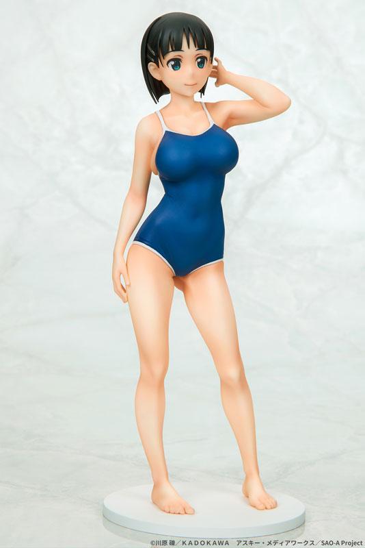 Sword Art Online Suguha Kirigaya Navy School Swimsuit ver. 1/7 Complete Figure product