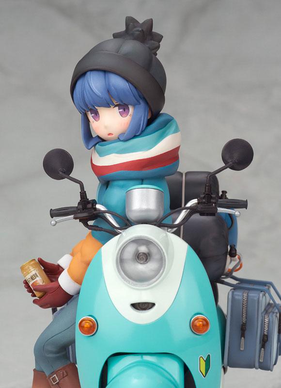 Yuru Camp Rin Shima with Scooter 1/10 Complete Figure