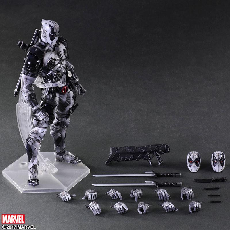 Variant Play Arts Kai Marvel Deadpool X-Force Ver Action Figure New In Box 