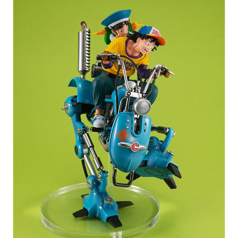 Desktop Real McCoy EX Dragon Ball Z Son Goku & Gohan & Bipedal Walking Robot Complete Figure product