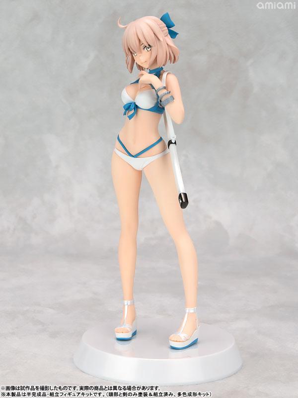 Assemble Heroines Fate/Grand Order Assassin/Souji Okita [Summer Queens] 1/8 Half Completed Assembly Figure product