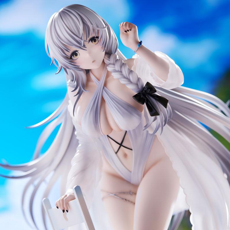 "Azur Lane" Hermione Pure White Holiday ver. Complete Figure