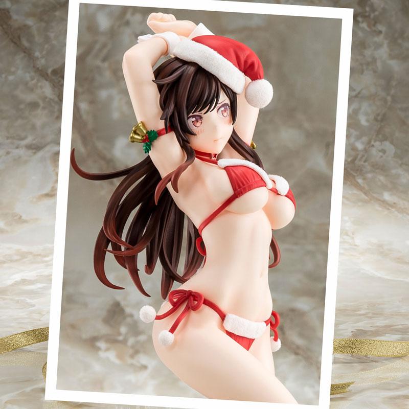 Rent-A-Girlfriend Chizuru Mizuhara Santa Bikini de Fuwamoko Figure 2nd Xmas 1/6 Complete Figure