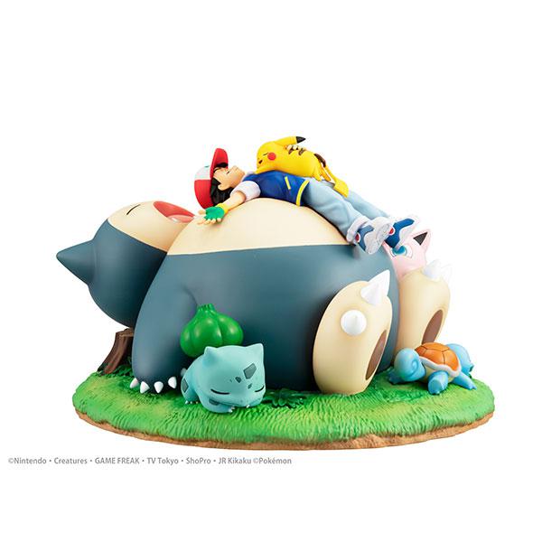 G.E.M. Series Pokemon Nap with Snorlax Complete Figure