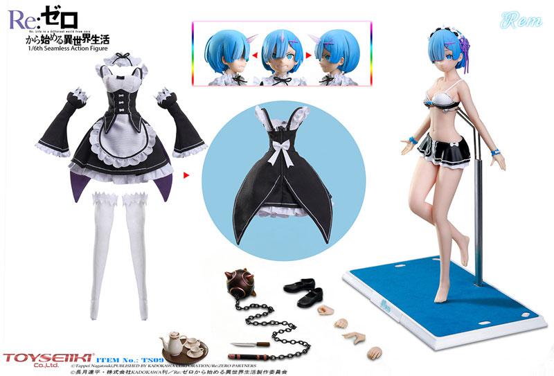 Re:ZERO -Starting Life in Another World- Rem 1/6 Seamless Action Figure