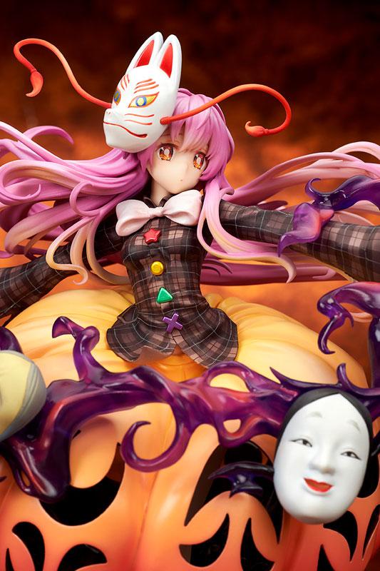 Touhou Project "Expressive Poker Face" Kokoro Hatano Extra Color 1/8 Complete Figure