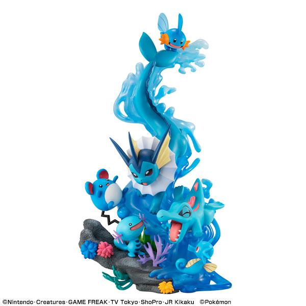 G.E.M. EX Series Pokemon Water Type DIVE TO BLUE Complete Figure