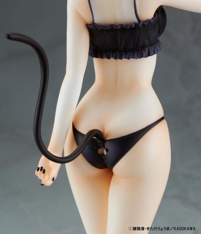 The Story of a Manga Artist Who Was Imprisoned by a Strange High School Girl Konata "Competition Swimsuit & Cat Lingerie" Costume Set 1/6 Complete Figure