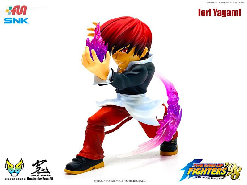 The King of Fighters 98 - T.N.C- KOF02- Iori Yagami Complete Figure